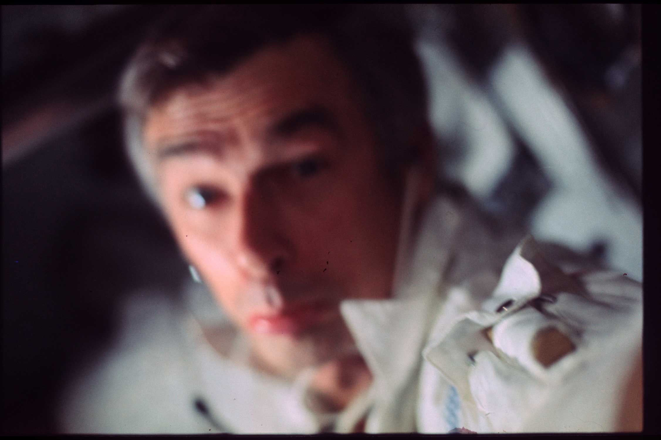 astronaut gene cernan apollo 17 interior